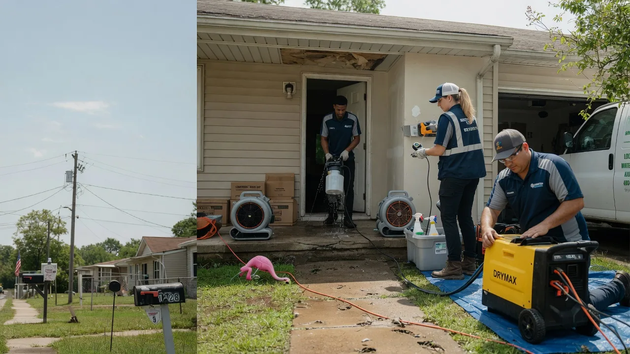 Storm Damage Water Removal in Russellville, IN near me